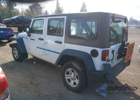 2013 Jeep Wrangler Unlimited Sport Rhd из США, поврежденный, VIN 1C4BJWKG2DL707446